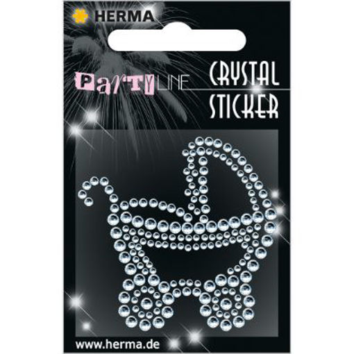 Picture of CRYSTAL STICKERS PRAM